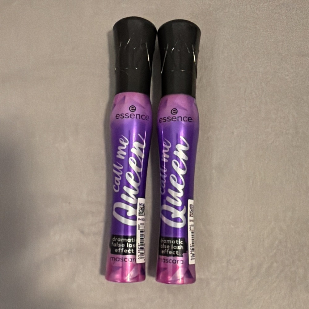 essence Call Me Queen Dramatic False Lash Effect Mascara Black Volume Length 2pk